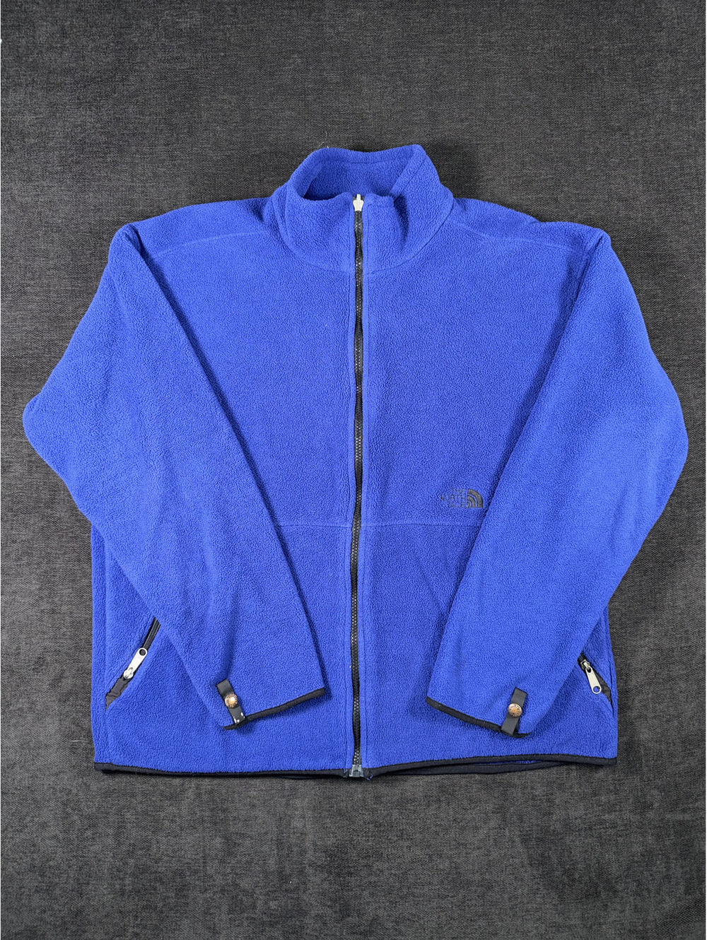 The North Face Men's XL Blue Full Zip Fleece Jacket